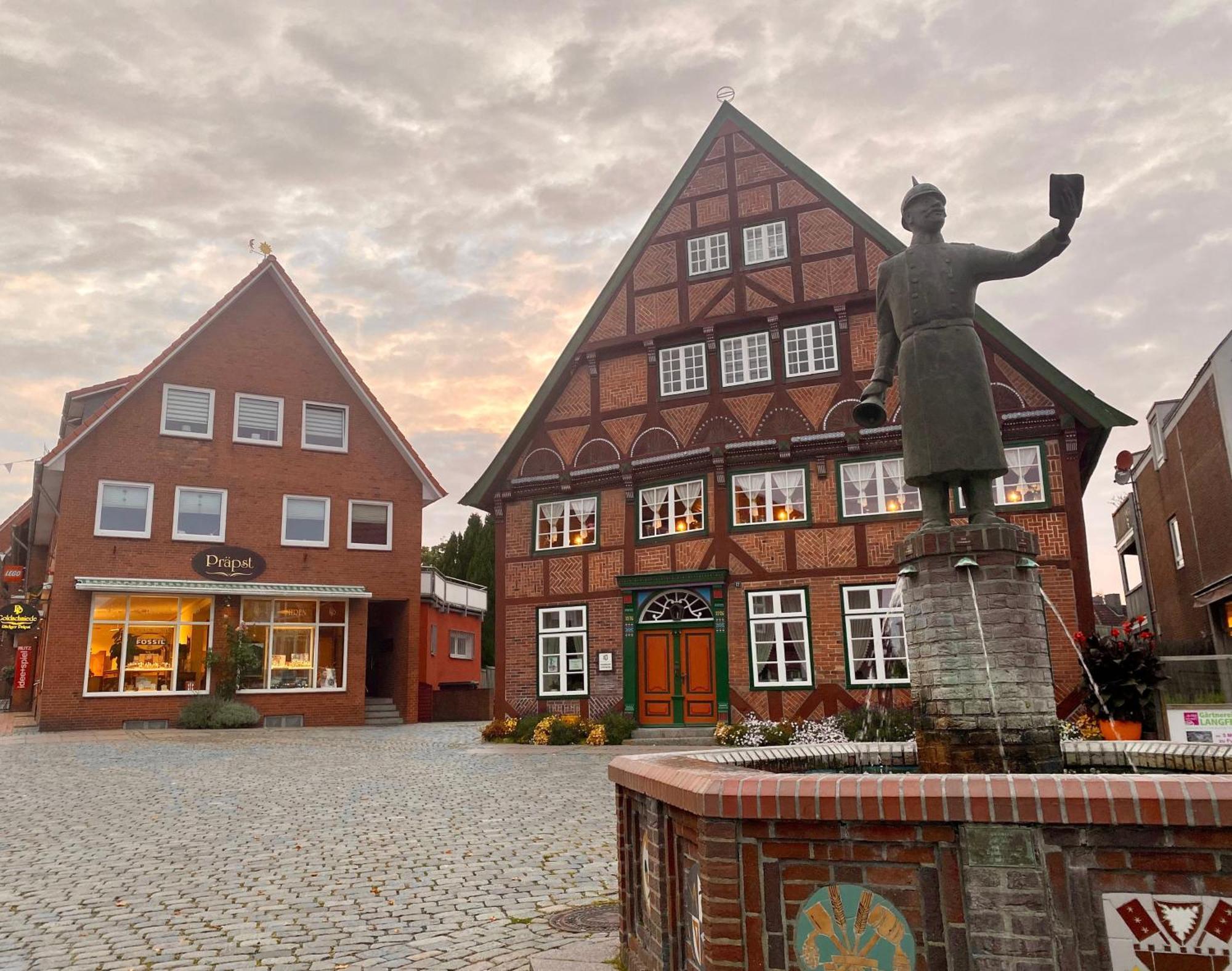 194 Fewo Dat Luetjehuus Mit Dachterrasse Im Ersten Stock Luetjenburg Ngoại thất bức ảnh